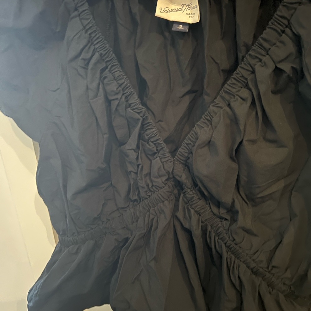 Universal Thread Black Ruffled Blouse - Picture 3 of 3